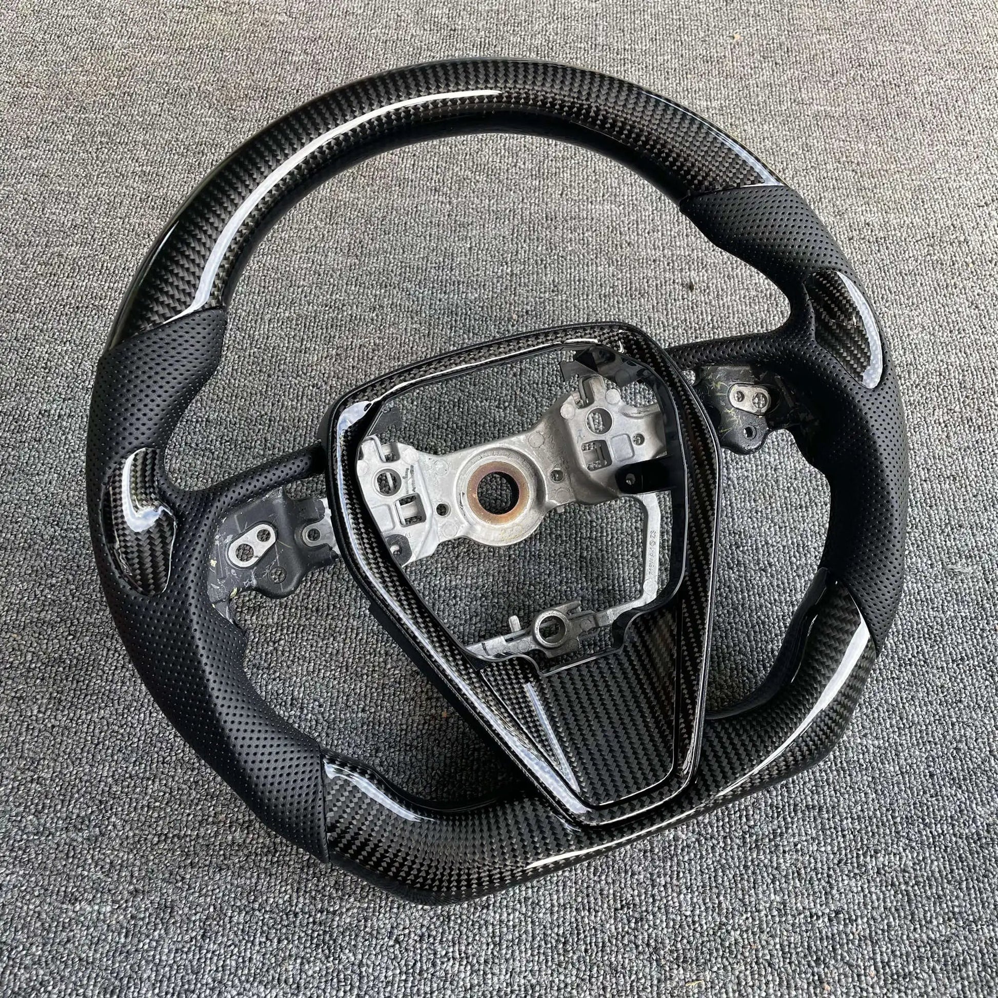 Eighth Generation Camry Carbon Fiber Steering Wheel WEM Support (www.WEM.support)