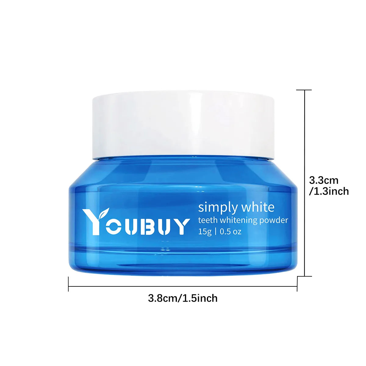 YOUBUY Teeth Whitening Brightening Powder Reduce Tooth Stains Yellow WEM Support (www.WEM.support)