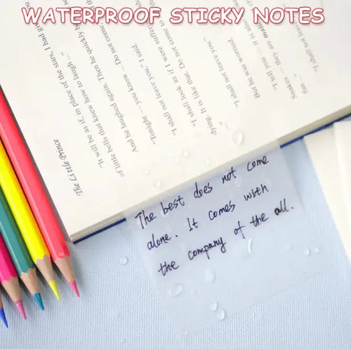 Transparent Note Sticker WEM Support (www.WEM.support)