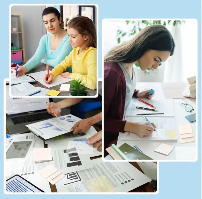 Transparent Note Sticker WEM Support (www.WEM.support)