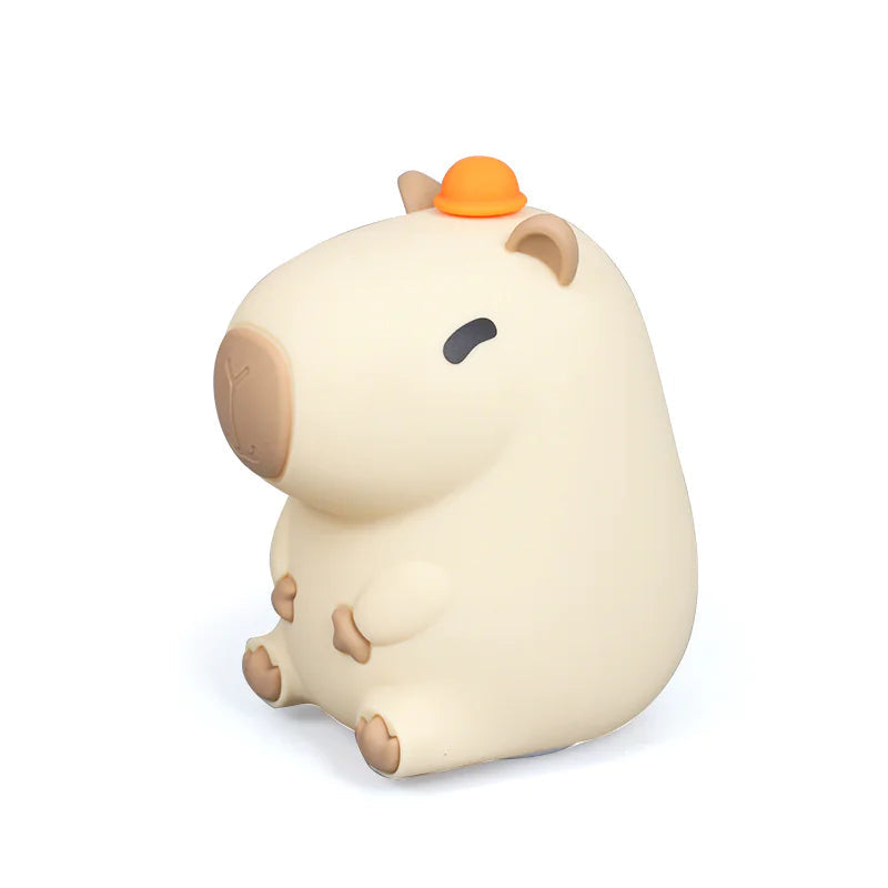 Silicone Capybara Night Lamp WEM Support (www.WEM.support)
