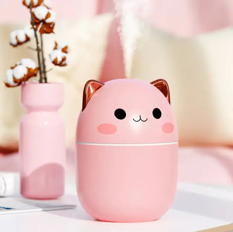 Cute Cat Humidifier 250ML WEM Support (www.WEM.support)