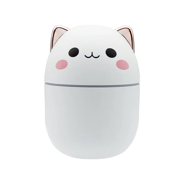 Cute Cat Humidifier 250ML WEM Support (www.WEM.support)