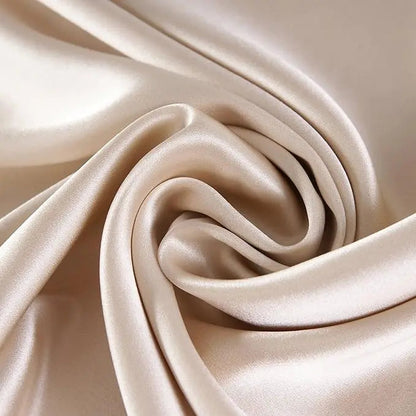 Silk Solid Color Satin Pillowcase WEM Support (www.WEM.support)