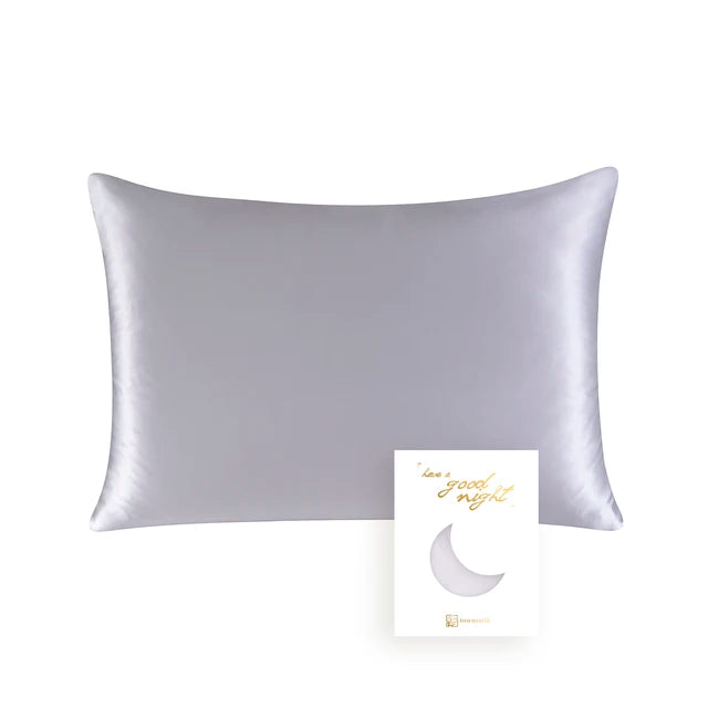 Silk Solid Color Satin Pillowcase WEM Support (www.WEM.support)