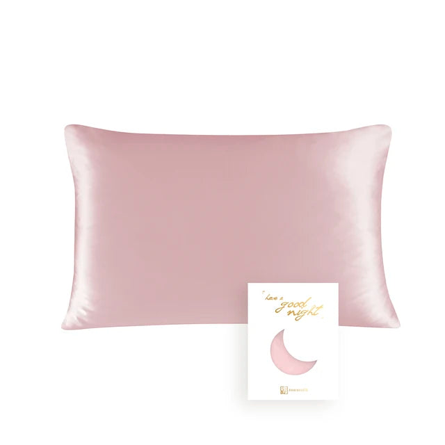 Silk Solid Color Satin Pillowcase WEM Support (www.WEM.support)