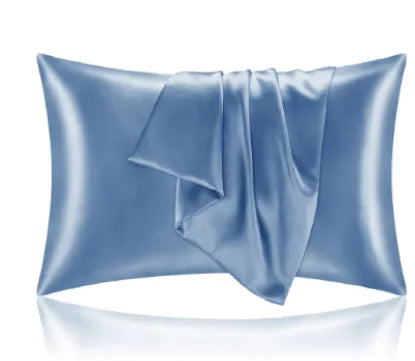 Silk Solid Color Satin Pillowcase WEM Support (www.WEM.support)