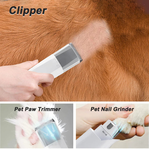 Vacuum Trimming 7-in-1 Multifunctional Pet Grooming Device WEM Support (www.WEM.support)