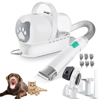 Vacuum Trimming 7-in-1 Multifunctional Pet Grooming Device WEM Support (www.WEM.support)