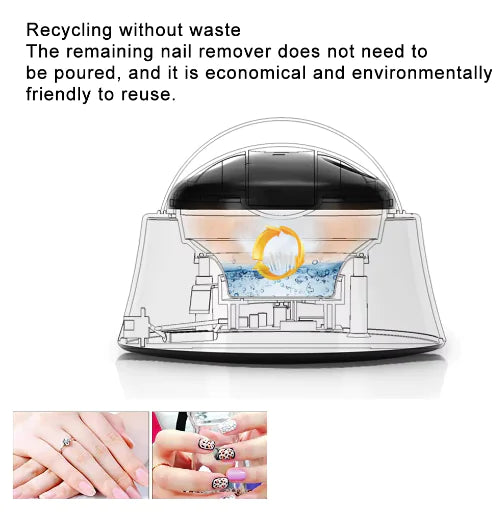 Pro Steam 36W Electric Gel Polish Remover – Salon & Home Use WEM Support (www.WEM.support)