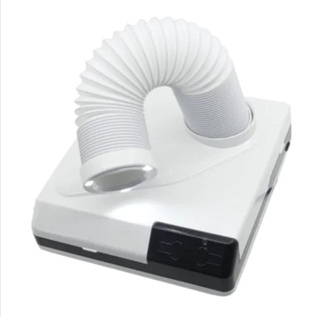 Single-fan nail dust machine: Filters dust for a cleaner workspace WEM Support (www.WEM.support)