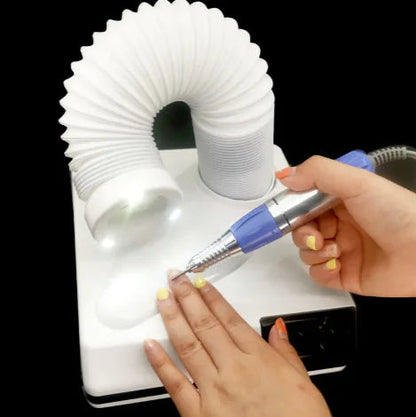Single-fan nail dust machine: Filters dust for a cleaner workspace WEM Support (www.WEM.support)
