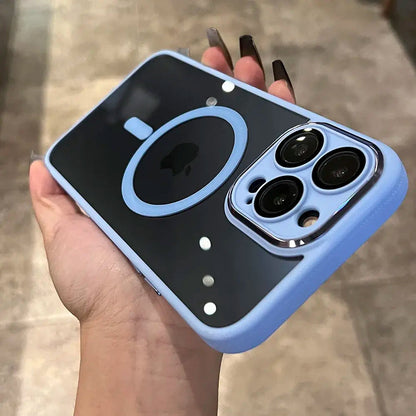 Luxury Transparent For Magsafe Magnetic Case WEM Support (www.WEM.support)