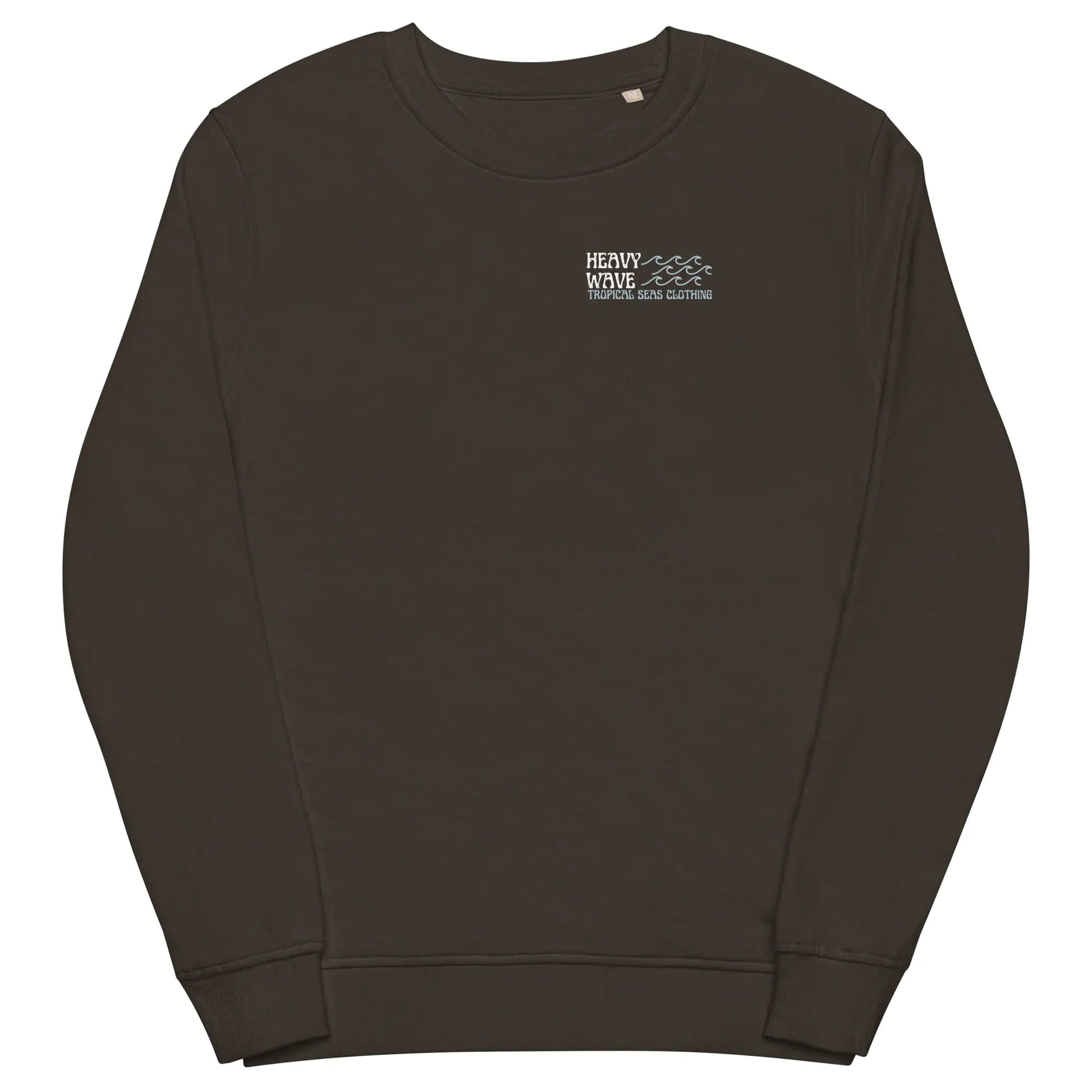 Men's Heavy Wave Energy Organic Sweatshirt WEM Support (www.WEM.support)