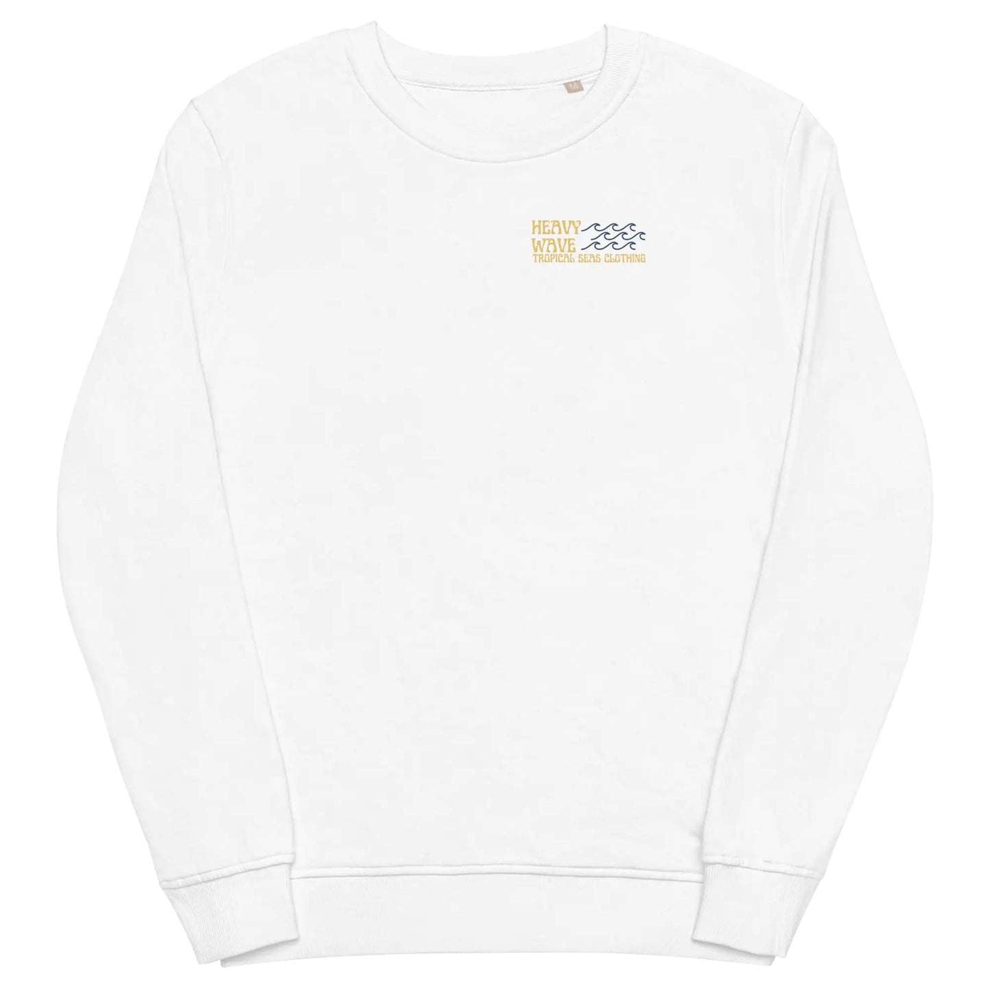 Men's Heavy Wave Energy Organic Sweatshirt WEM Support (www.WEM.support)