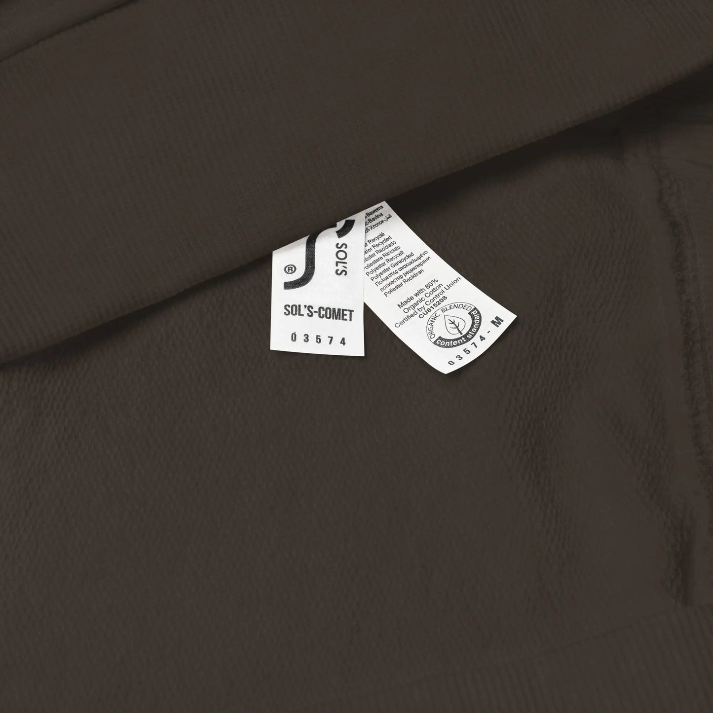 Men's Heavy Wave Energy Organic Sweatshirt WEM Support (www.WEM.support)