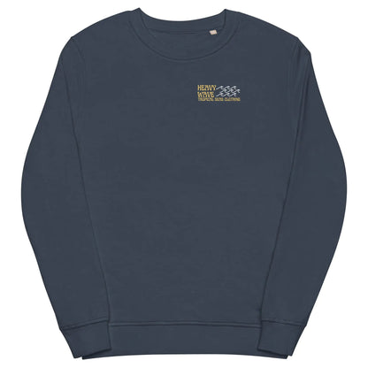 Men's Heavy Wave Energy Organic Sweatshirt WEM Support (www.WEM.support)