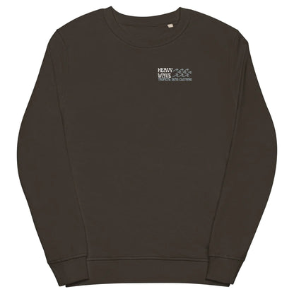 Men's Heavy Wave Energy Organic Sweatshirt WEM Support (www.WEM.support)