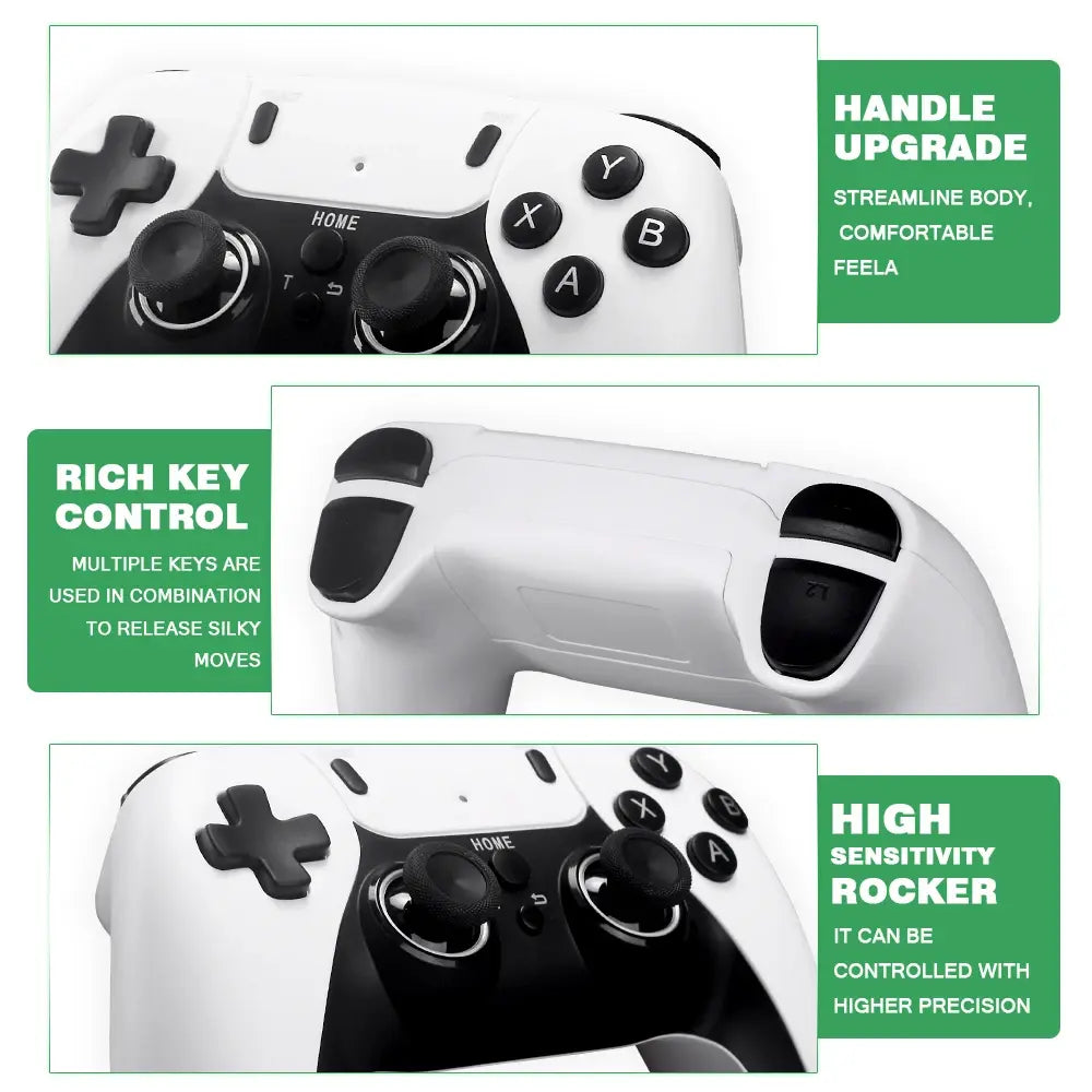 Dubbele Draadloze Controller Gamestick WEM Support (www.WEM.support)