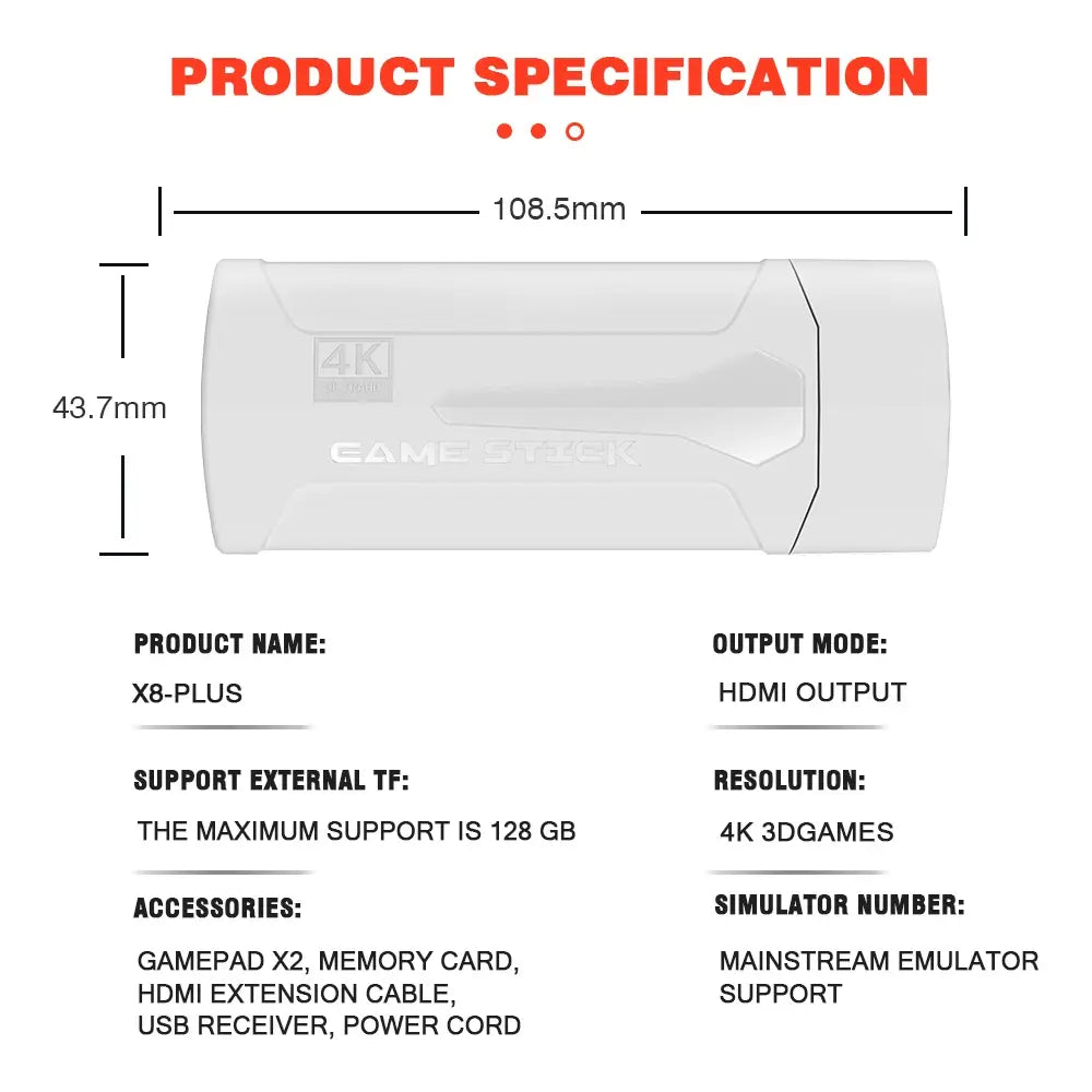 Dubbele Draadloze Controller Gamestick WEM Support (www.WEM.support)