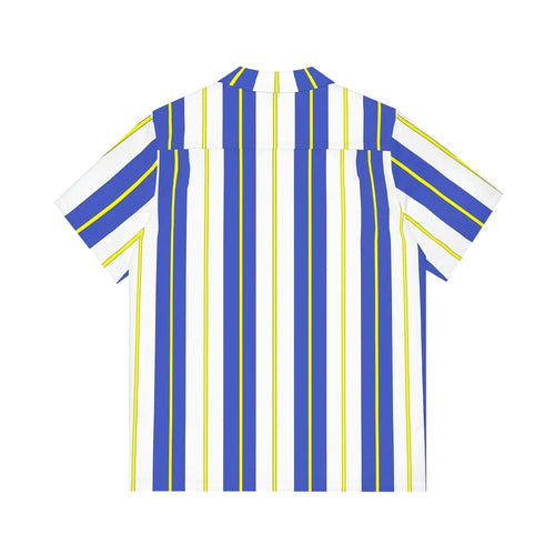 Men's Electric Wave Hawaiian Shirt WEM Support (www.WEM.support)