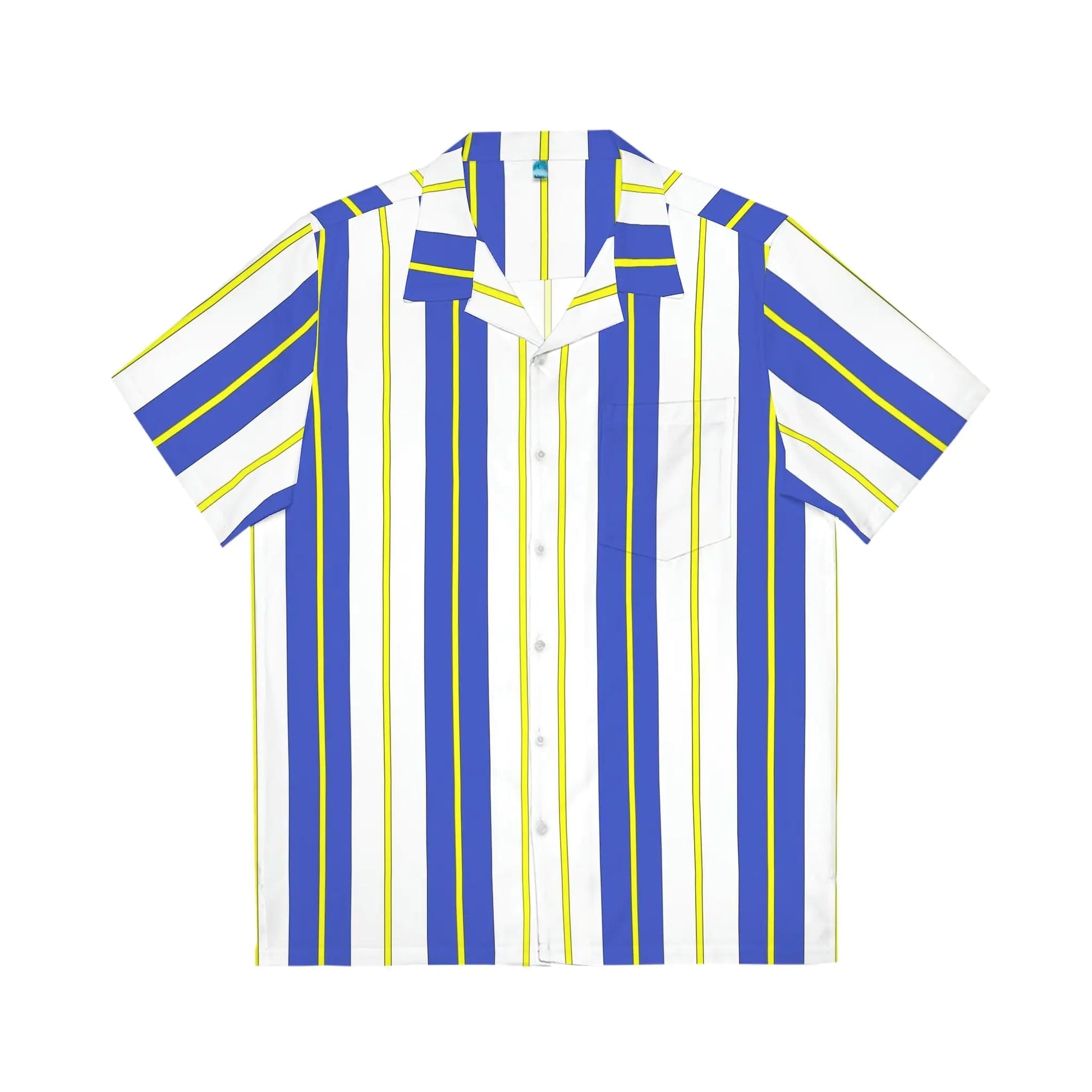 Men's Electric Wave Hawaiian Shirt WEM Support (www.WEM.support)