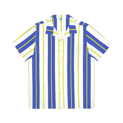 Men's Electric Wave Hawaiian Shirt WEM Support (www.WEM.support)