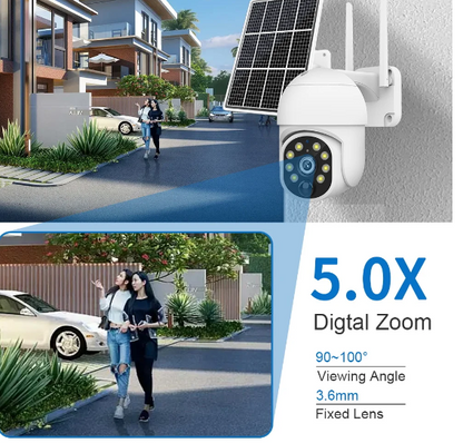 4G Solar Surveillance Camera Waterproof WEM Support (www.WEM.support)