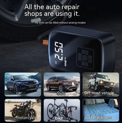 Wireless Car Air Inflator WEM Support (www.WEM.support)