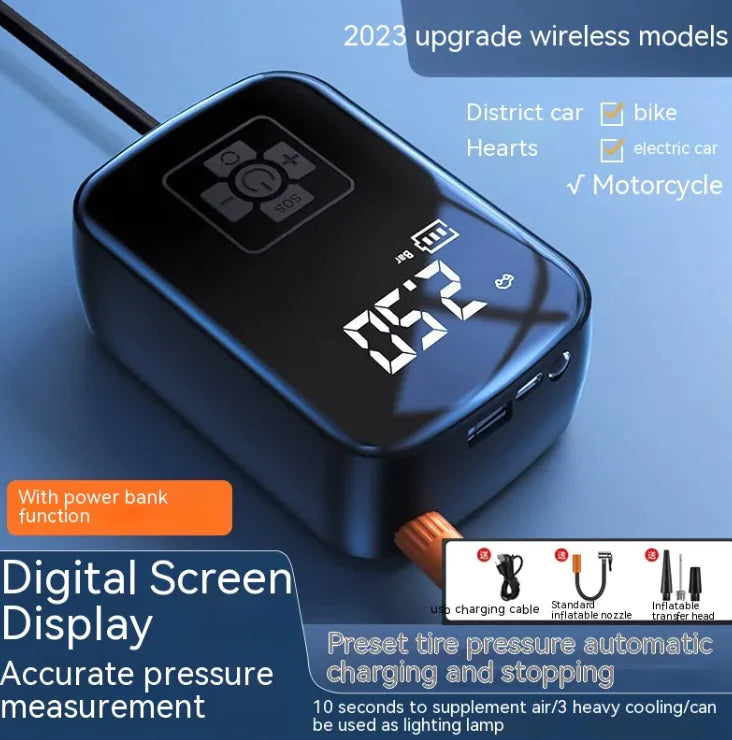 Wireless Car Air Inflator WEM Support (www.WEM.support)
