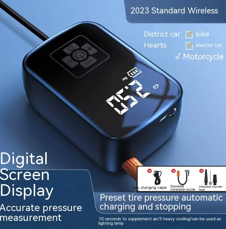 Wireless Car Air Inflator WEM Support (www.WEM.support)
