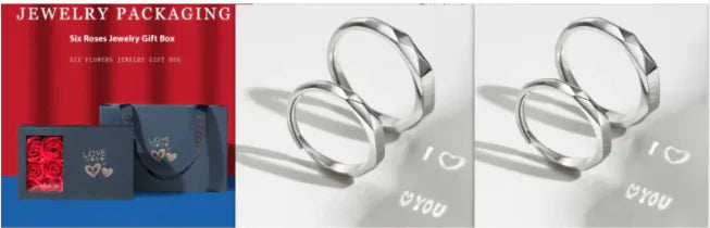 S925 Sterling Silver Hidden Heart Ring WEM Support (www.WEM.support)