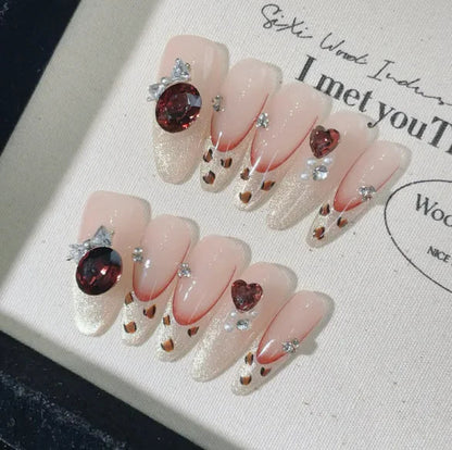 French Leopard Print Cat's Eye Hand-Wear Armor WEM Support (www.WEM.support)