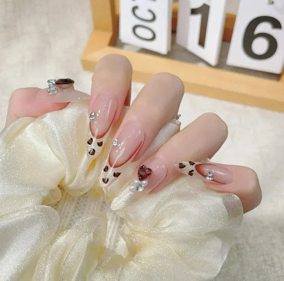 French Leopard Print Cat's Eye Hand-Wear Armor WEM Support (www.WEM.support)