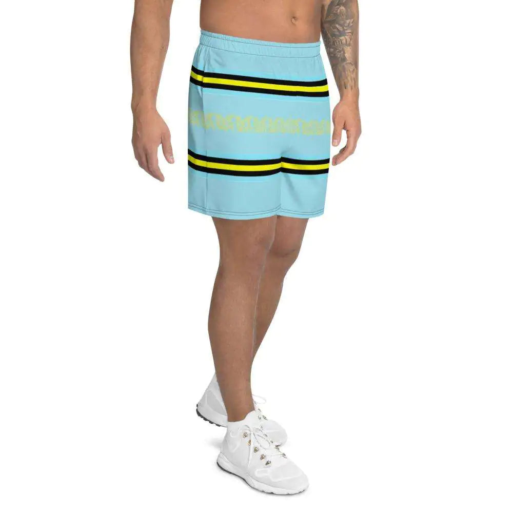 Men's Electric Tropical Long Shorts WEM Support (www.WEM.support)