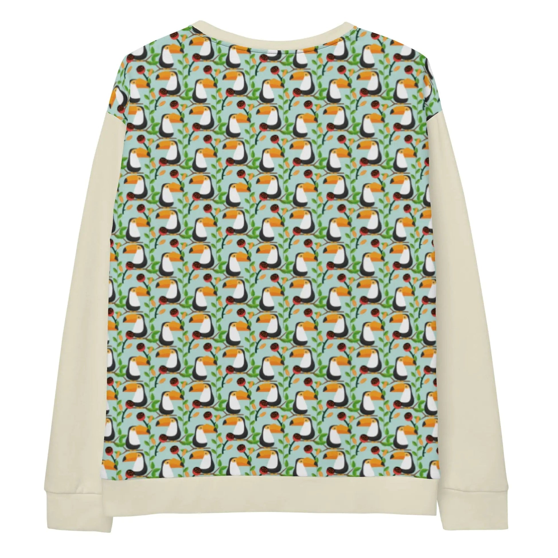 Men's Toucan Pattern Sweatshirt WEM Support (www.WEM.support)