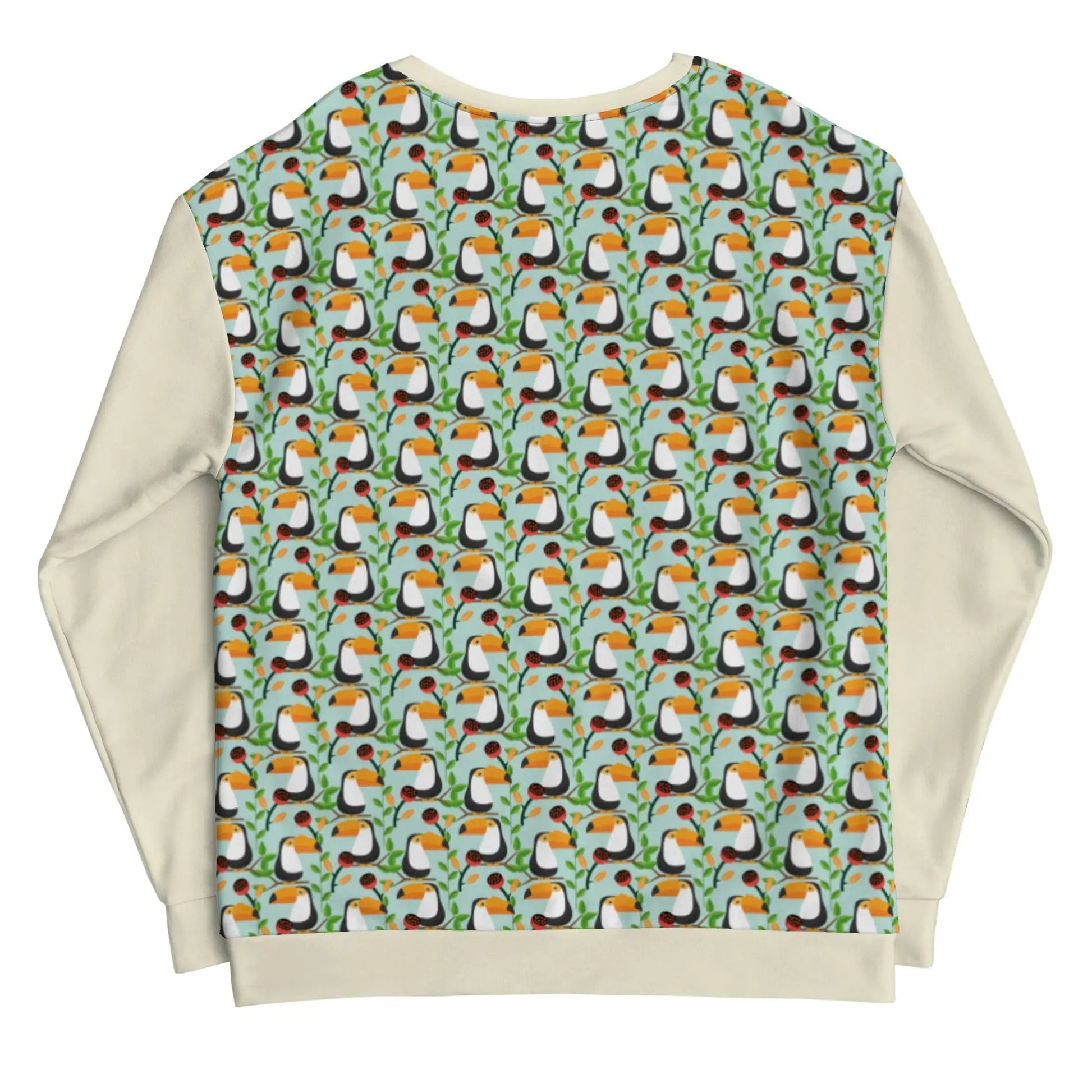 Men's Toucan Pattern Sweatshirt WEM Support (www.WEM.support)