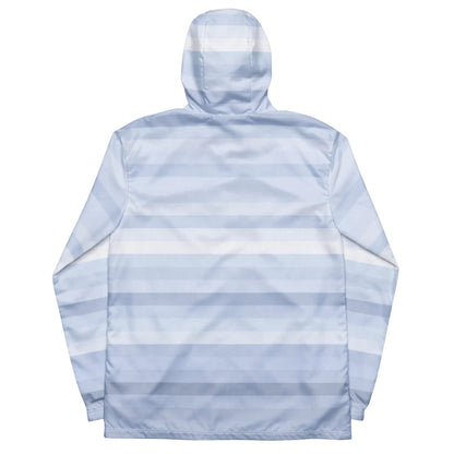 Men’s Tropical Foggy Blue Windbreaker WEM Support (www.WEM.support)