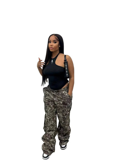 Women's Camouflage Overalls WEM Support (www.WEM.support)