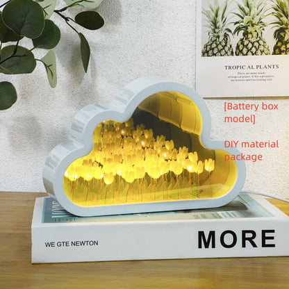 DIY Tulip Night Lamp with LED Light WEM Support (www.WEM.support)