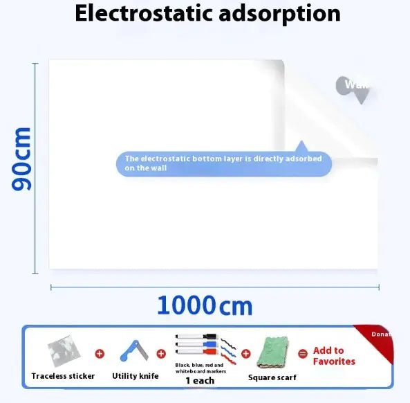 Whiteboard Wall Sticker - Catch Cards