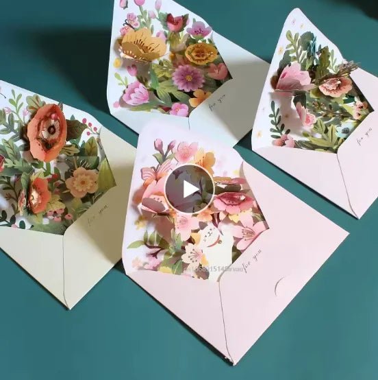 Wishes 3D Card - Catch Cards