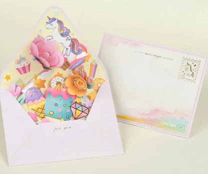 Wishes 3D Card - Catch Cards