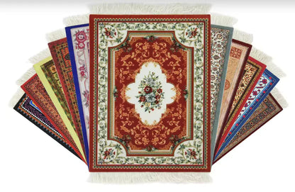 Persian Carpet Mouse Pad & Coasters: Vintage Elegance