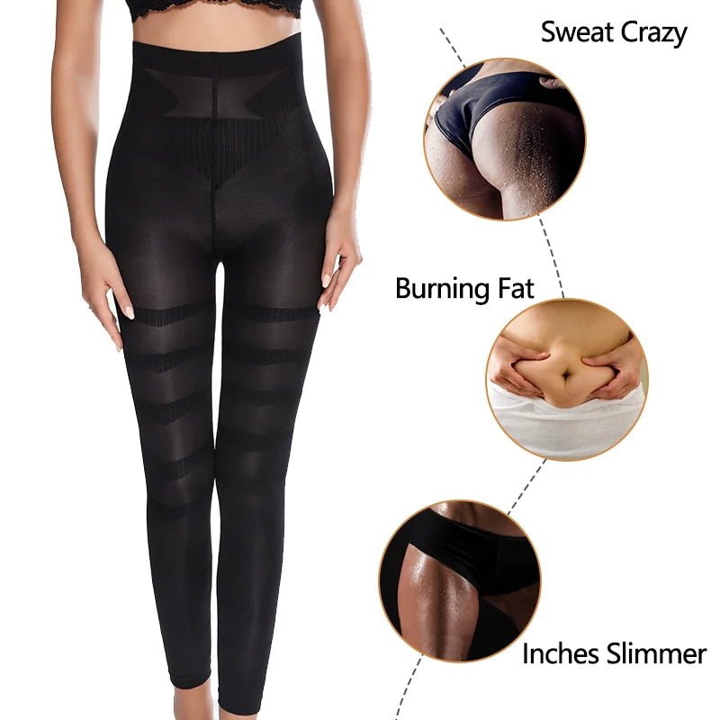 Women High Waist Leggings Shaper Tight Pants Shaping Panties - Catch Cards