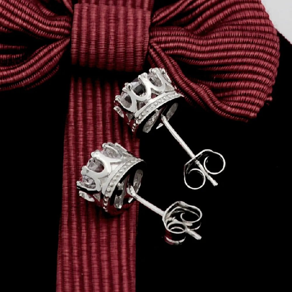 Women's Fashion Crystal Zircon Earrings - Catch Cards