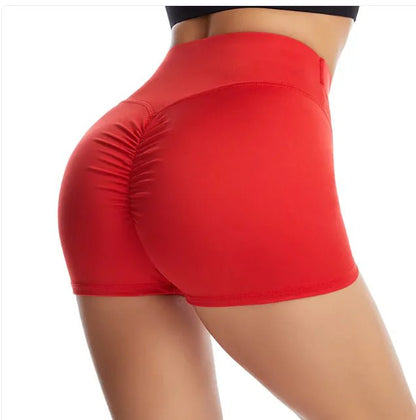 Women's Fashionable Casual Breathable Sports Hip Raise Slim Fit Shorts - Catch Cards