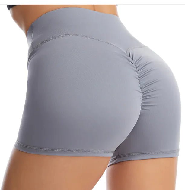 Women's Fashionable Casual Breathable Sports Hip Raise Slim Fit Shorts - Catch Cards
