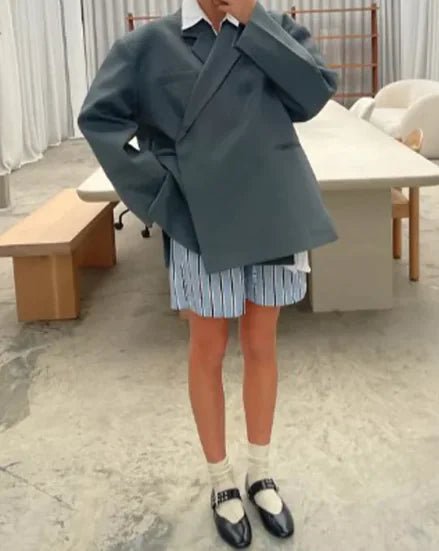 Women's Long - Sleeve Spandex Jacket - Catch Cards