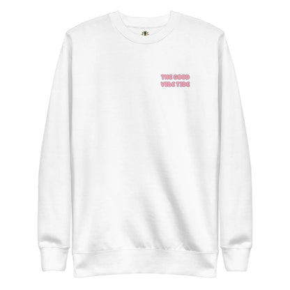 Women's Premium Beach Girl Energy Sweatshirt - Catch Cards
